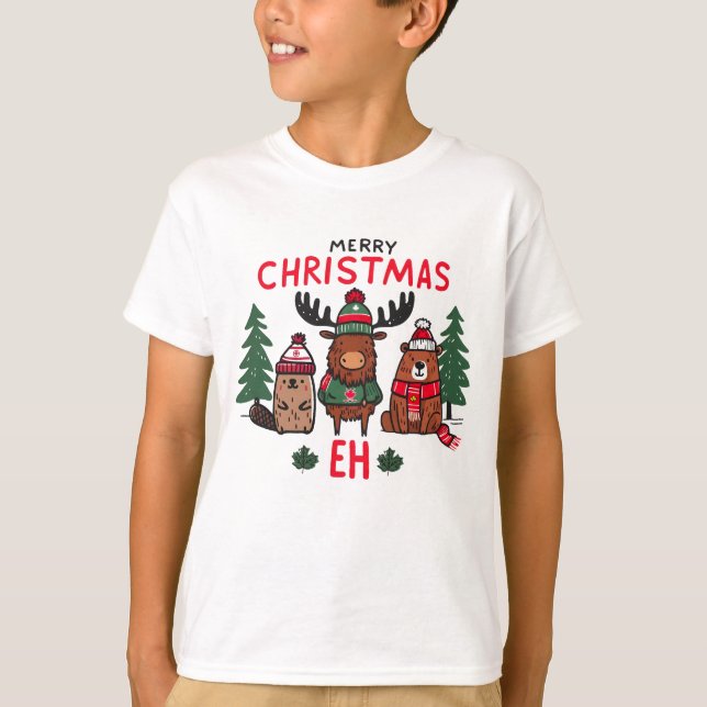 Camiseta Feliz Natal (Frente)