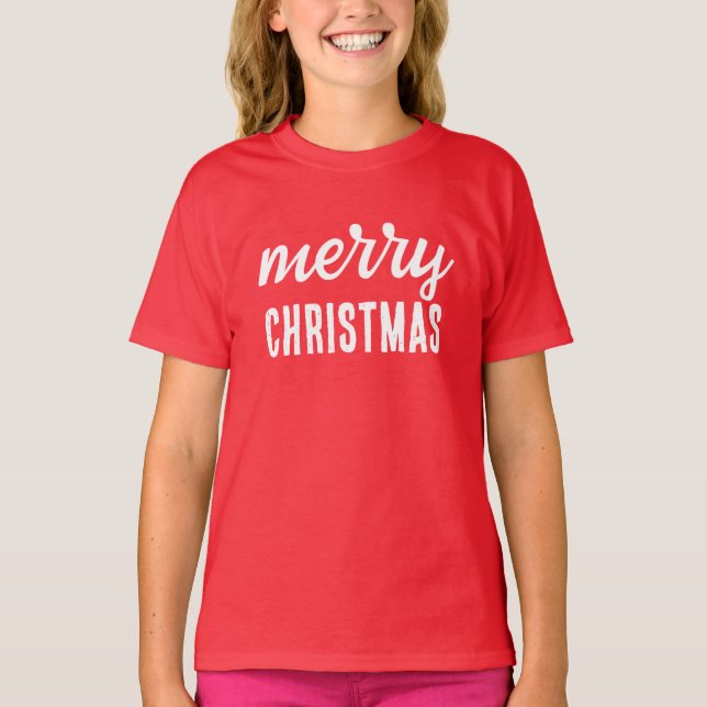 Camiseta Feliz Natal (Frente)