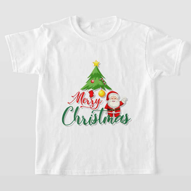 Camiseta Feliz Natal (Criador carregado)