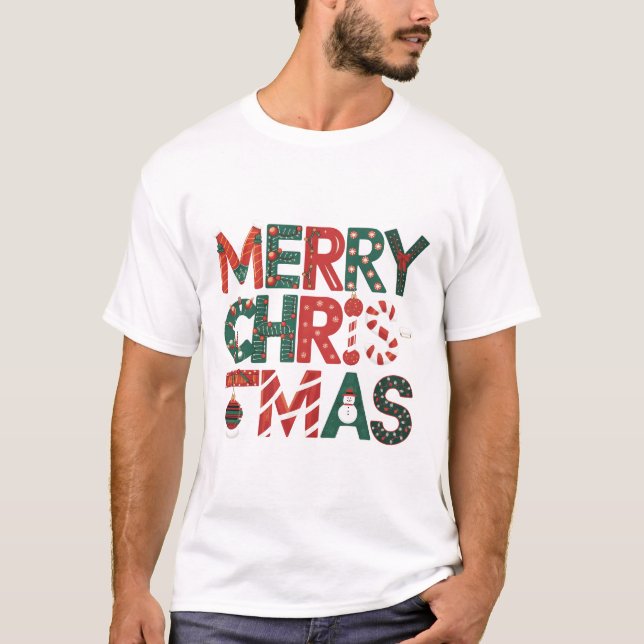 Camiseta Feliz Natal (Frente)