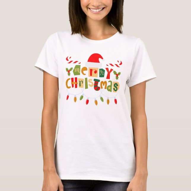 Camiseta feliz Natal (Frente)
