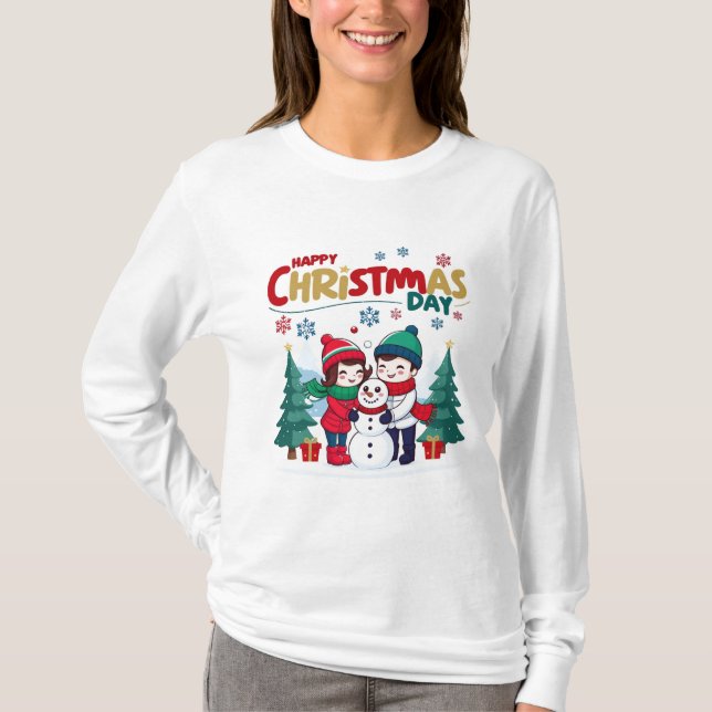 Camiseta Feliz Natal (Frente)