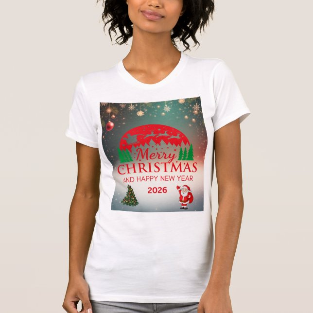 Camiseta Feliz Natal (Frente)