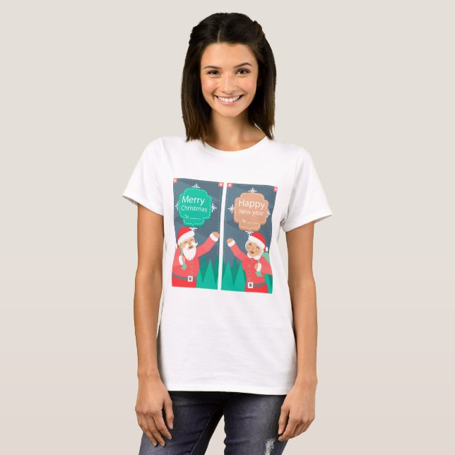 Camiseta Feliz Natal (Frente Completa)