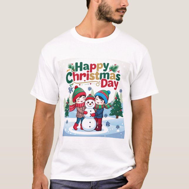 Camiseta Feliz Natal (Frente)