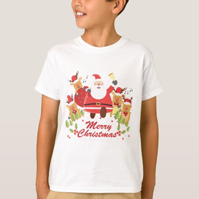 Camiseta Feliz Natal (Frente)