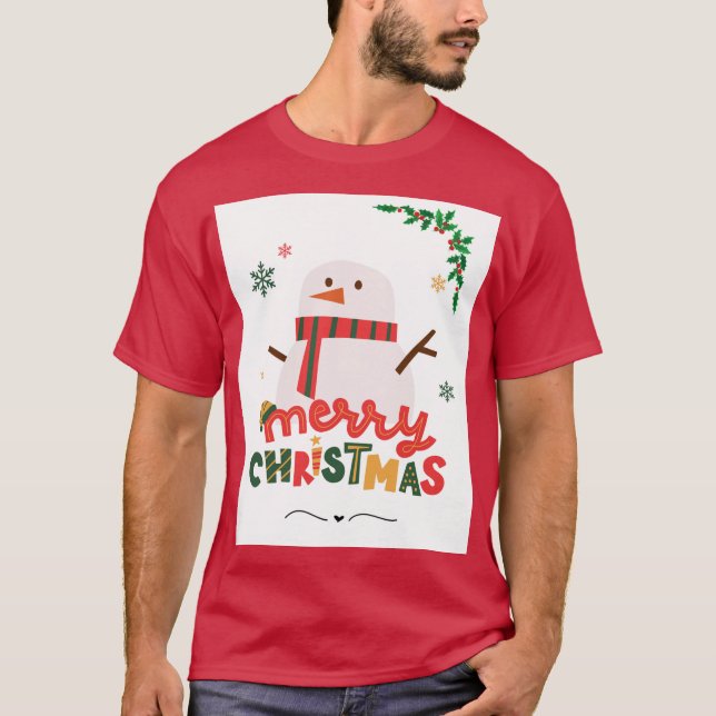 Camiseta Feliz Natal (Frente)