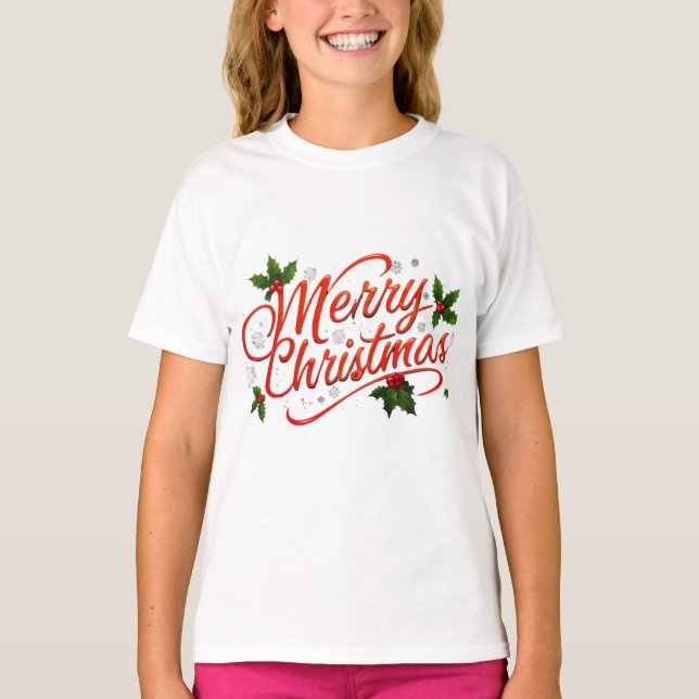 Camiseta Feliz Natal (Frente)