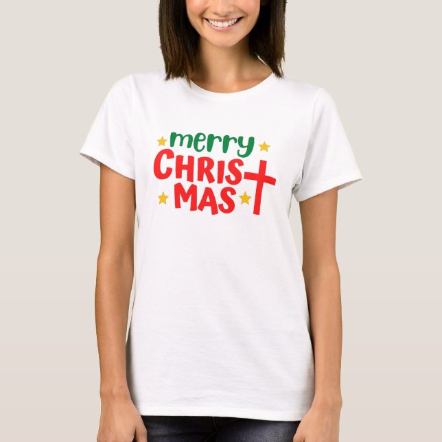 Camiseta Feliz Natal (Frente)