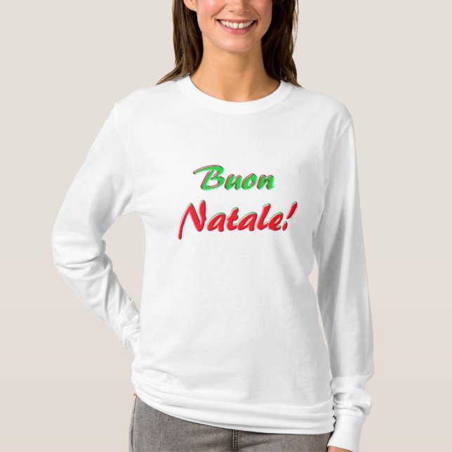 Camiseta Feliz Natal (Frente)