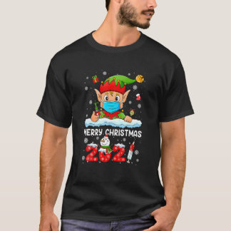 Camiseta Feliz Natal 2021 Papais noeis de renas Família de 