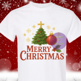 Camiseta Feliz Natal 2025 - Cristão