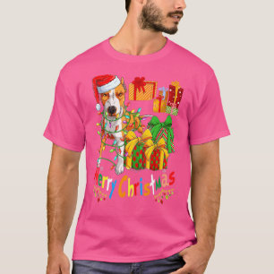 Camiseta Feliz Natal A Família Bulldog Ama O Bulldog Li