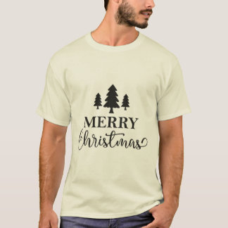 Camiseta Feliz Natal - Árvore Elegante
