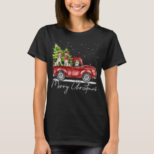 Camiseta Feliz Natal Beagle Papais noeis Light Reindeer