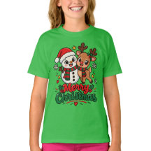 Feliz Natal Boneco de Neve Rena Feriado