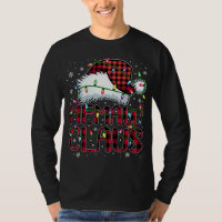 Feliz Natal Buffalo Xadrez Red Santa Hat Memaw
