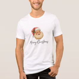 Camiseta Feliz Natal | Camiseta Vintage Papai Noel