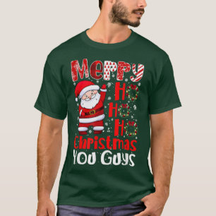 Camiseta Feliz Natal, Caras Ho Ho Papais noeis