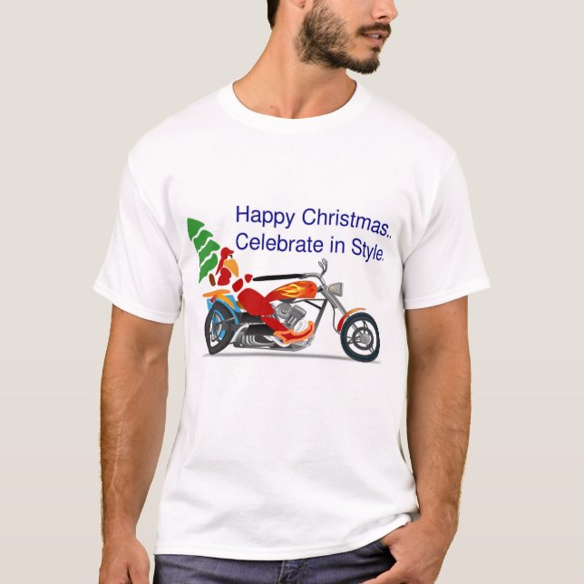CAMISETA FELIZ NATAL, CELEBRADO NO ESTILO (Frente)