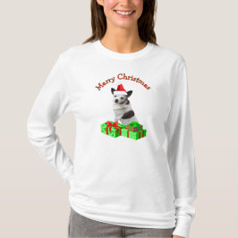 Camiseta Feliz Natal Chihuahua