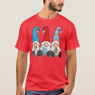 Camiseta Feliz Natal Chrismukkah e Chrismukkah Gnomos T-