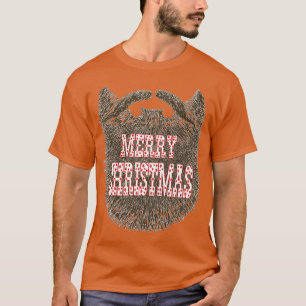 Camiseta Feliz Natal Com Barba