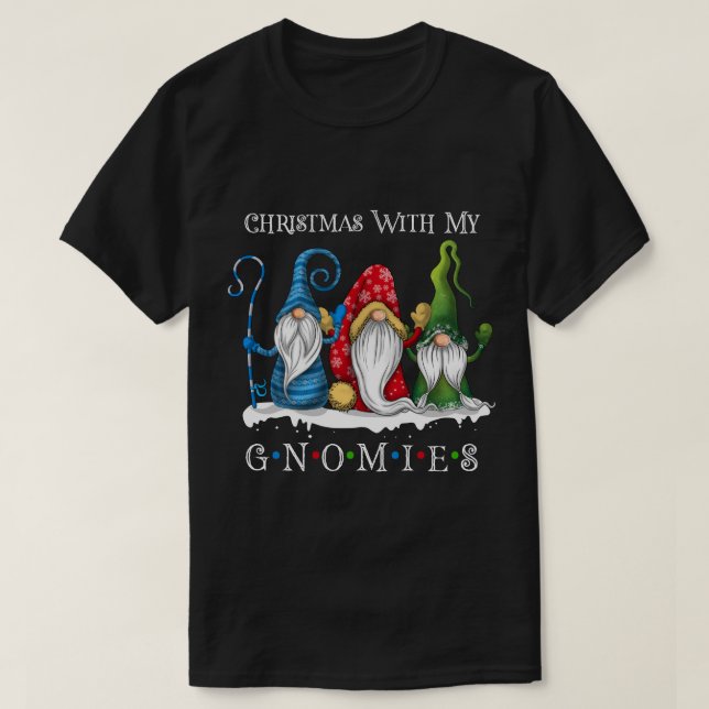 Camiseta Feliz Natal Com Meus Fantasmas (Frente do Design)