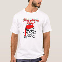 Feliz Natal, companheiro pirata! Papai Noel pirata