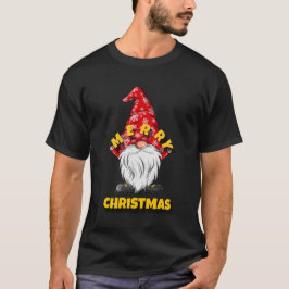 Camiseta Feliz Natal da família Gnomo