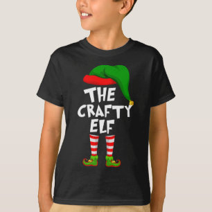 Camiseta Feliz Natal Da Família, O Elfo Artesanal