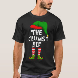 Camiseta Feliz Natal Da Família, O Elfo Desajeitado