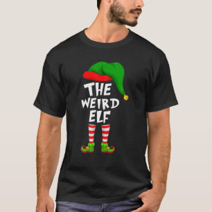 Camiseta Feliz Natal Da Família, O Elfo Estranho