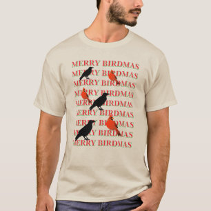 Camiseta Feliz NATAL DAS AVES