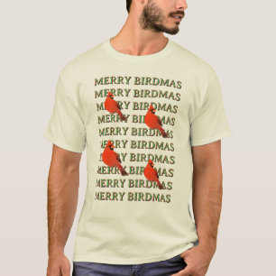 Camiseta Feliz NATAL DAS AVES