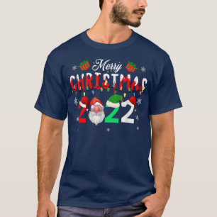 Camiseta Feliz Natal De 2022 Para A Matança Familiar