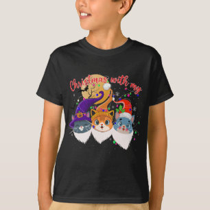 Camiseta Feliz Natal de Ação de Graças de Halloween HalloOb