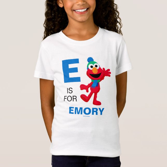 Camiseta Feliz Natal de Elmo (Frente)