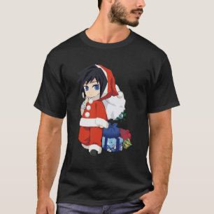 Camiseta Feliz Natal De Giyu Tomioka Demon Slayer 1