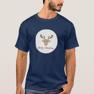 Camiseta Feliz Natal de Rudolph