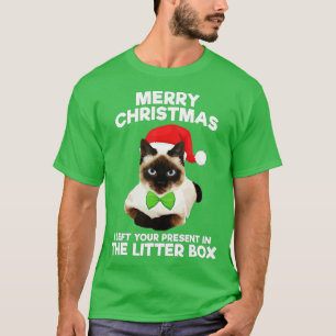 Camiseta Feliz Natal Deixei O Seu Presente No Litter
