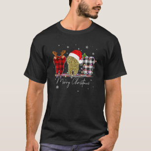 Camiseta Feliz Natal Dentista Dente Santa Hat Xmas Leopa