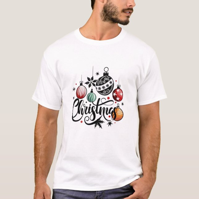 Camiseta Feliz Natal Design (Frente)