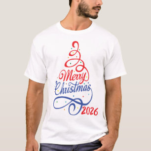 Camiseta Feliz Natal – Design Festivo de Alegria Natalina
