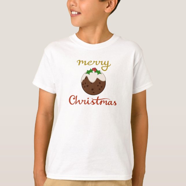 Camiseta Feliz Natal+Design Pudim (Frente)