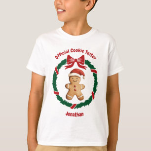 Camiseta Feliz Natal do Biscoito Oficial