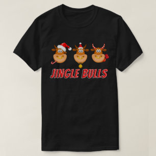 Camiseta Feliz Natal do Jingle Bulls