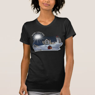 CAMISETA FELIZ NATAL DO MAINE, NUBBLE LIGHT