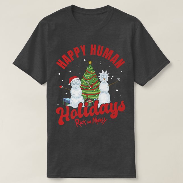 Camiseta Feliz Natal do rick Cele (Frente do Design)