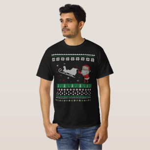 Camiseta Feliz Natal do Sweater Welder
